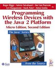 Programming Wireless Devices with the Java2 Platform Image