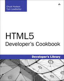 HTML5 Developer's Cookbook Image