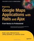 Beginning Google Maps Applications with Rails and Ajax Image