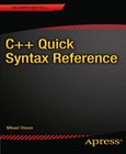 C++ Quick Syntax Reference Image