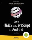 Learn HTML5 and JavaScript for Android Image