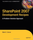 SharePoint 2007 Development Recipes Image