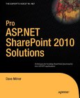 Pro ASP.NET SharePoint 2010 Solutions Image