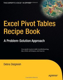 Excel Pivot Tables Recipe Book Image