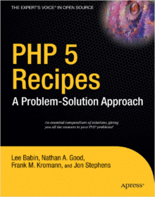 PHP 5 Recipes Image