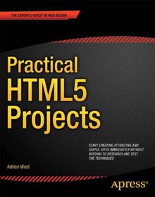 Practical HTML5 Projects Image