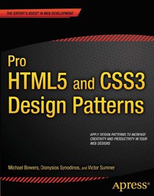 Pro HTML5 and CSS3 Design Patterns Image