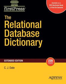 The Relational Database Dictionary Image