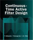 Continuous-Time Active Filter Design Image