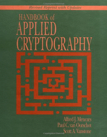 Handbook of Applied Cryptography Image