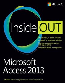 Microsoft Access 2013 Inside Out Image