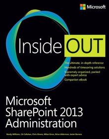 Microsoft SharePoint 2013 Administration Image