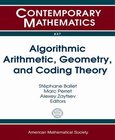 Algorithmic Arithmetic, Geometry and Coding Theory Image