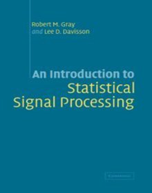 An Introduction to Statistical Signal Processing Image