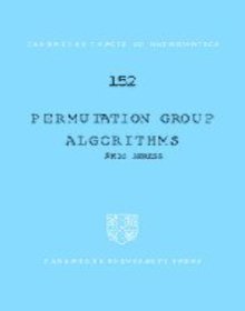 Permutation Group Algorithms Image