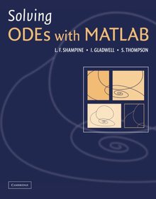 Solving ODEs with MATLAB Image