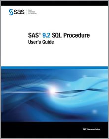 SAS 9.2 SQL Procedure Image
