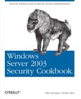 Windows Server 2003 Security Cookbook Image