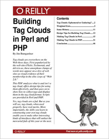 Building Tag Clouds in Perl and PHP Image