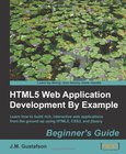 HTML5 Web Application Development By Example Image