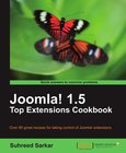 Joomla 1.5 Top Extensions Cookbook Image