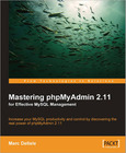 Mastering phpMyAdmin 2.11 Image