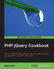 PHP jQuery Cookbook Image