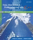 Data Abstraction & Problem Solving with C++ Image