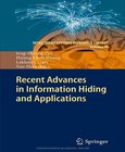 Recent Advances in Information Hiding and Applications Image