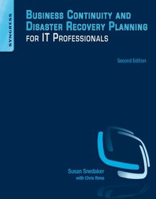 Business Continuity and Disaster Recovery Planning for IT Professionals Image