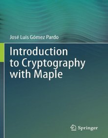 Introduction to Cryptography with Maple Image