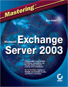 Mastering Microsoft Exchange Server 2003 Image