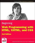 Beginning Web Programming with HTML, XHTML and CSS Image