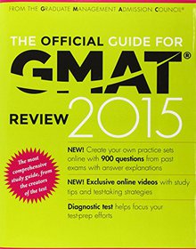 The Official Guide for GMAT Review 2015 Image
