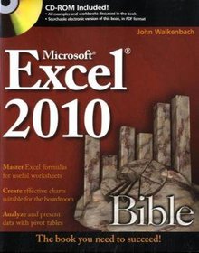 Excel 2010 Bible Image