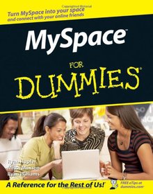 MySpace For Dummies Image