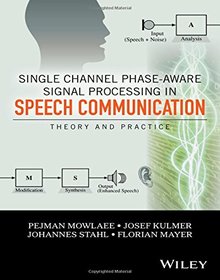Single Channel Phase-Aware Signal Processing in Speech Communication Image
