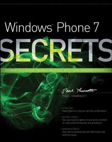 Windows Phone 7 Secrets Image