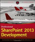 Professional SharePoint 2013 Development Image
