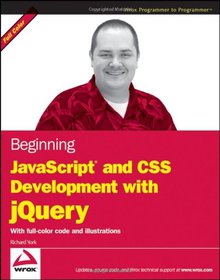 Beginning JavaScript and CSS Development with jQuery Image